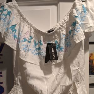 [NWT] Disney Little Mernaid Crop Top 2XL